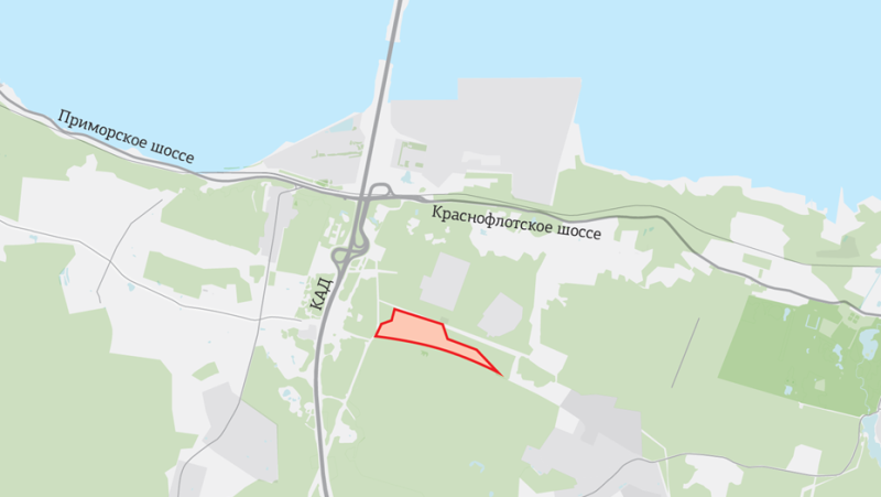 Гигантский участок земли в Ломоносове выставили на продажу за 1,8 млрд рублей