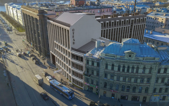 В Петербурге на площади у вокзала построят восьмиэтажный отель